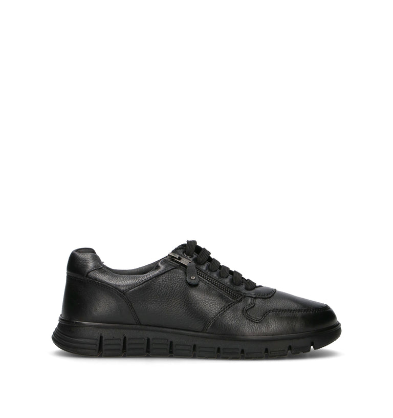 GRAFIA Sneaker uomo nera in pelle