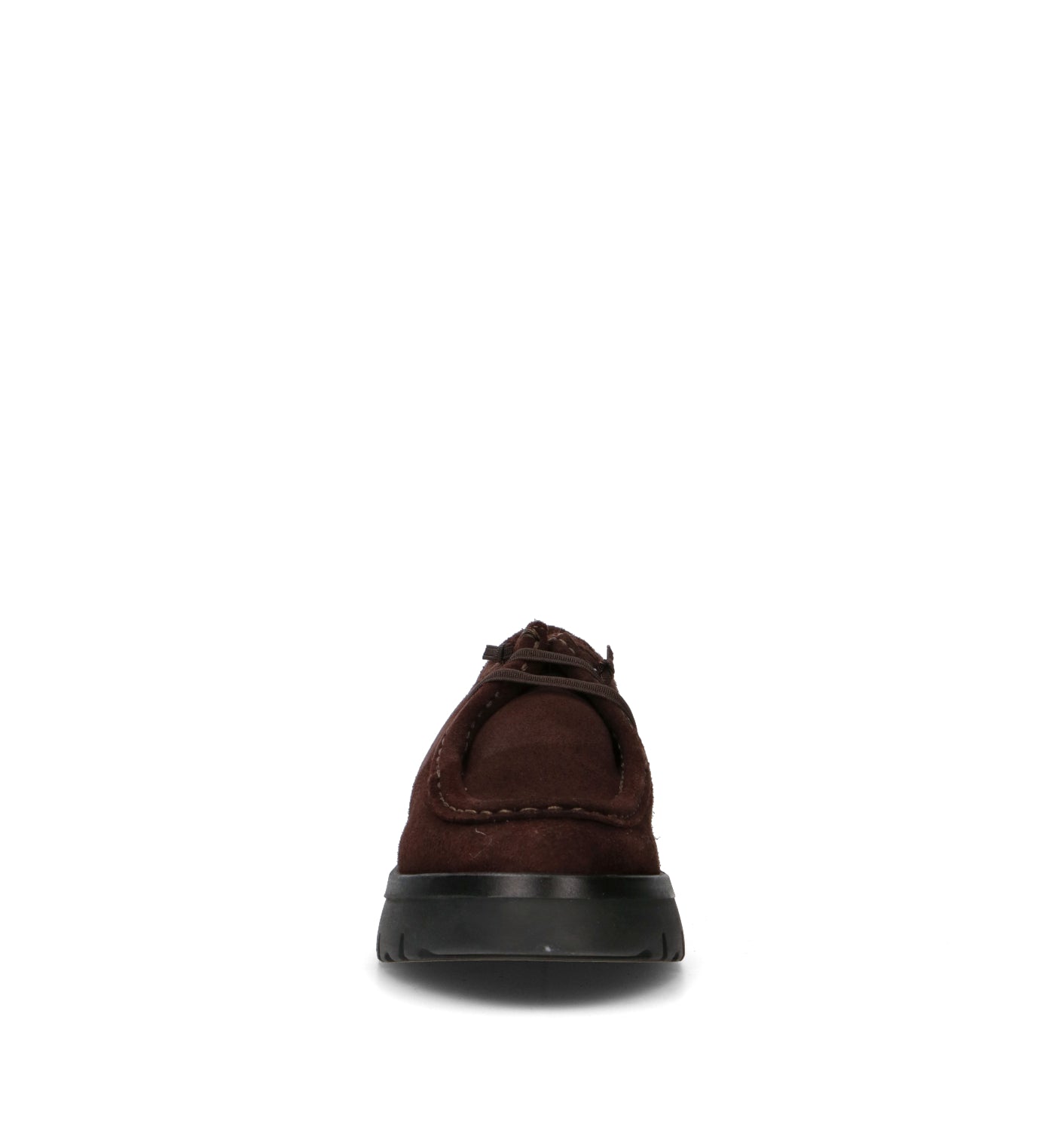GRAFIA Stringata donna testa di moro in suede