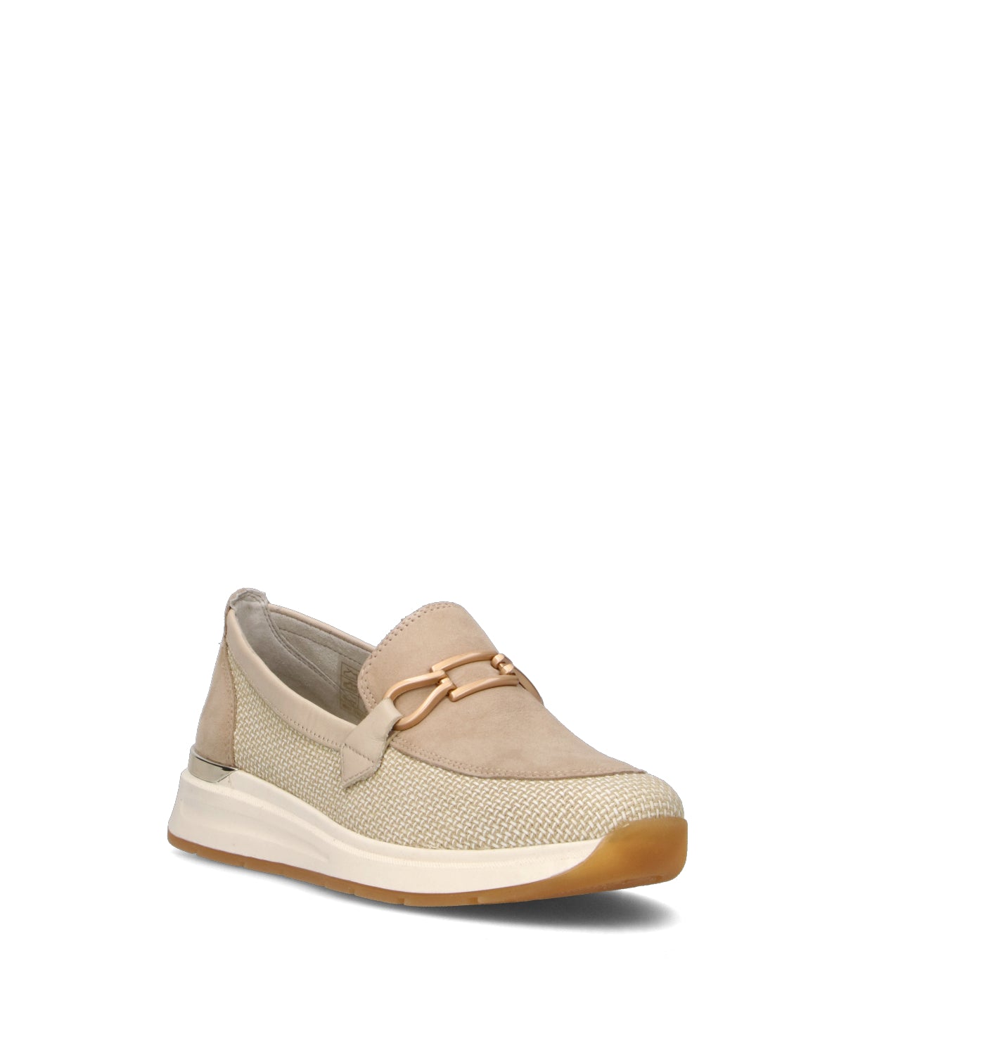 GRAFIA Mocassino donna beige