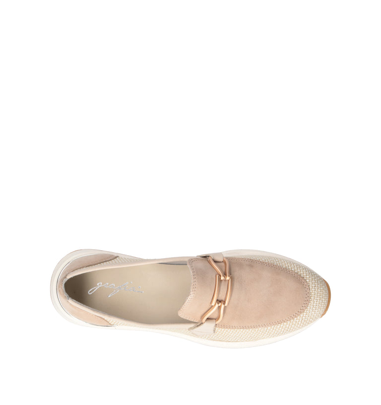 GRAFIA Mocassino donna beige