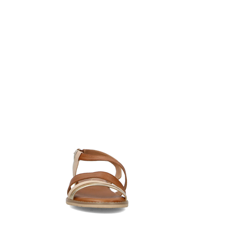 GRAFIA Sandalo donna cuoio in pelle