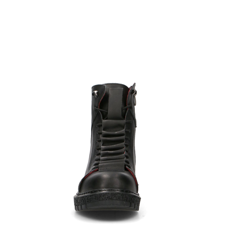 GRAFIA Polacco donna nero in pelle