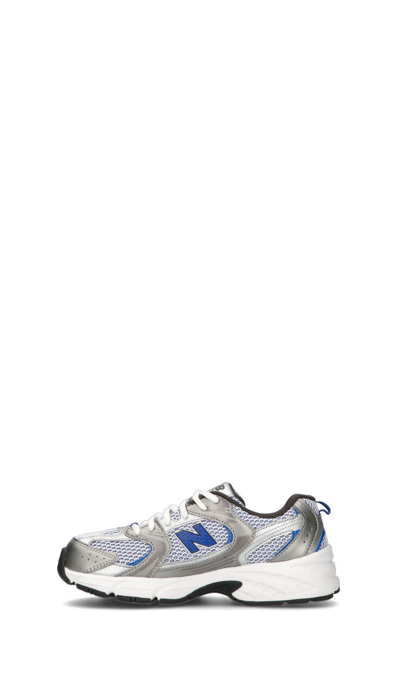 NEW BALANCE 530 Sneaker ragazzo argento/blu