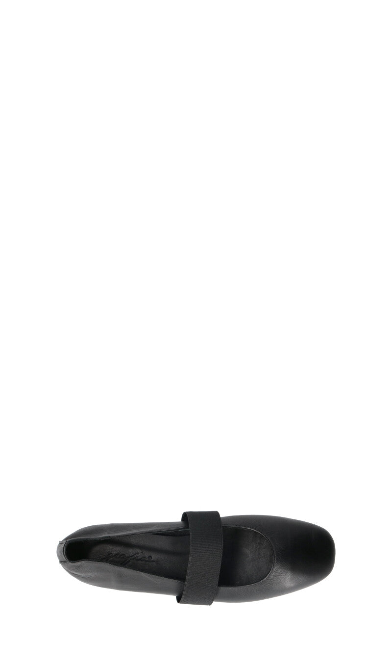 GRAFIA Ballerina donna nera in pelle