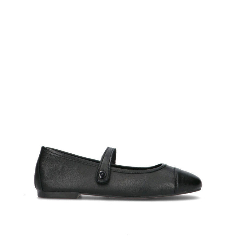 GRAFIA Ballerina donna nera in pelle