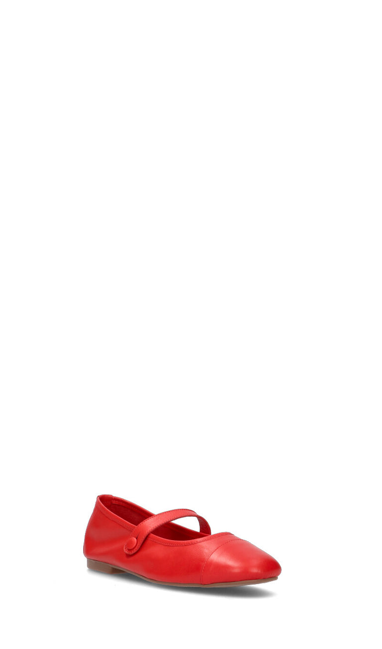 GRAFIA Ballerina donna rossa in pelle