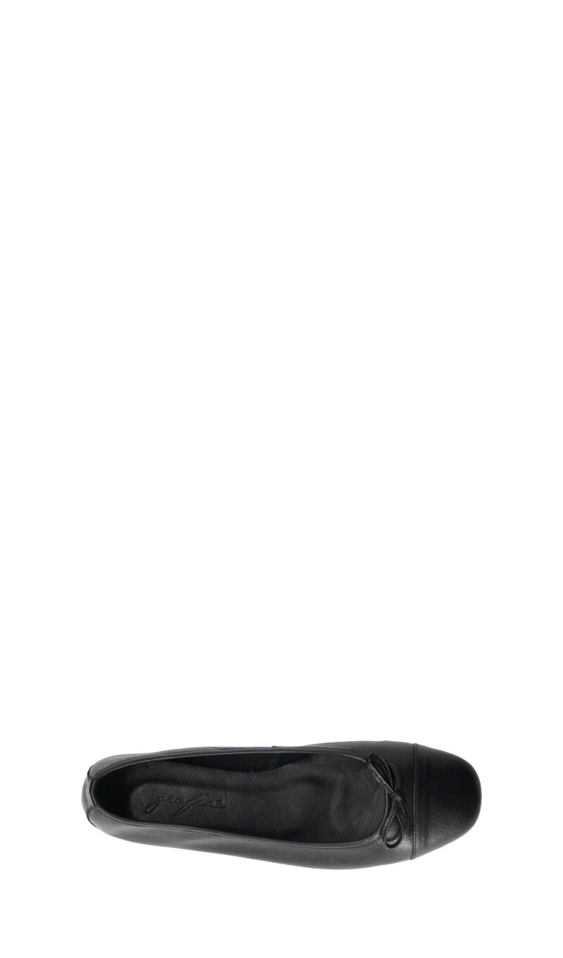 GRAFIA Ballerina donna nera in pelle