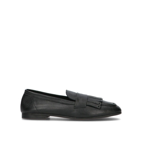 GRAFIA Mocassino donna nero in pelle
