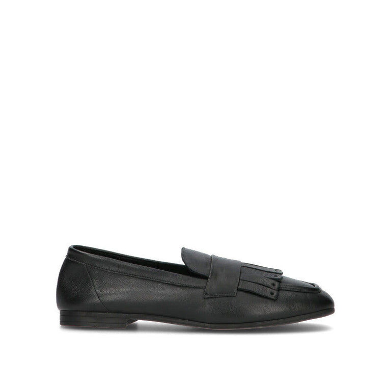 GRAFIA Mocassino donna nero in pelle