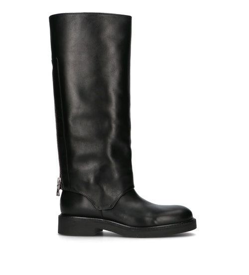 PHIL MELVIS Stivale donna nero in pelle
