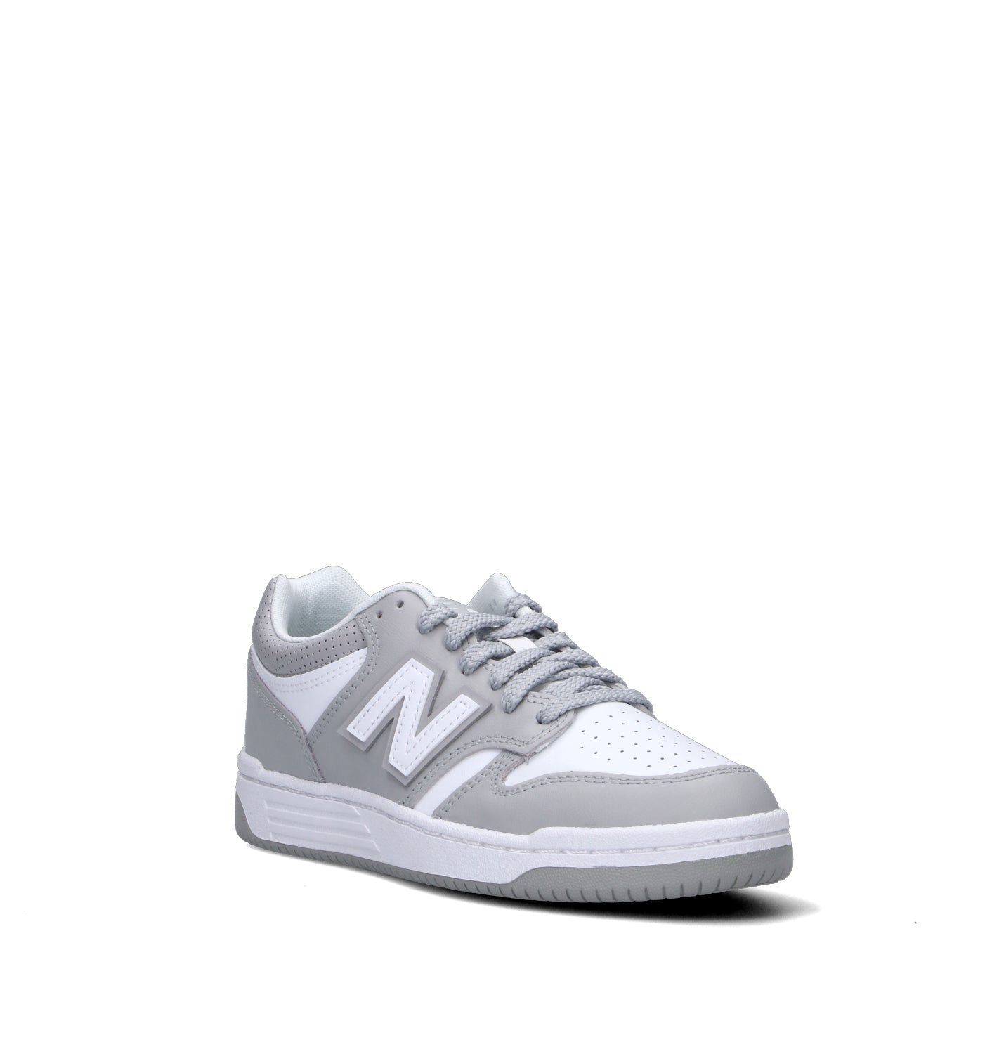 NEW BALANCE 480 Sneaker ragazzo grigia/bianca