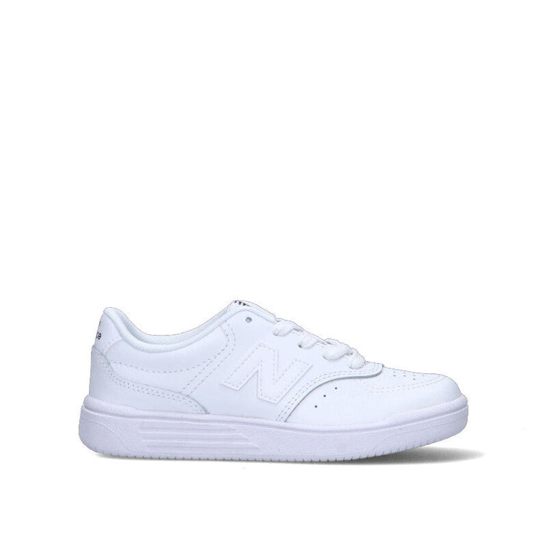 NEW BALANCE Sneaker ragazzo/a bianca in pelle
