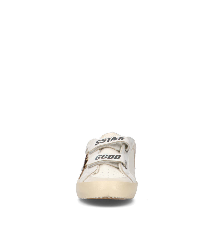 GOLDEN GOOSE OLD SCHOOL DOUBLE QUARTER AND SMOR Sneaker ragazza bianca