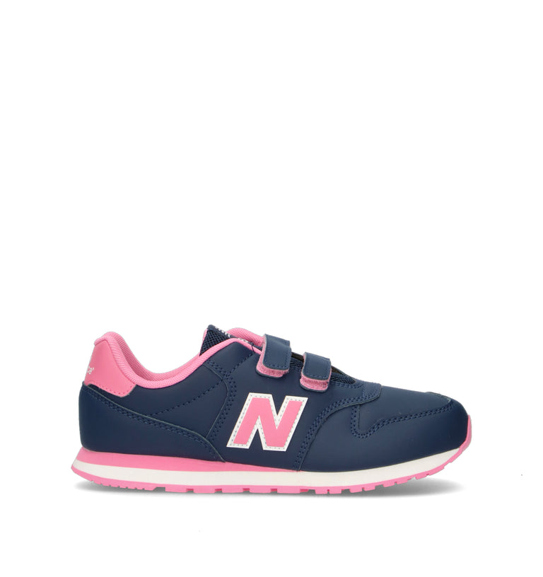 NEW BALANCE 500 Sneaker ragazzo blu/rosa