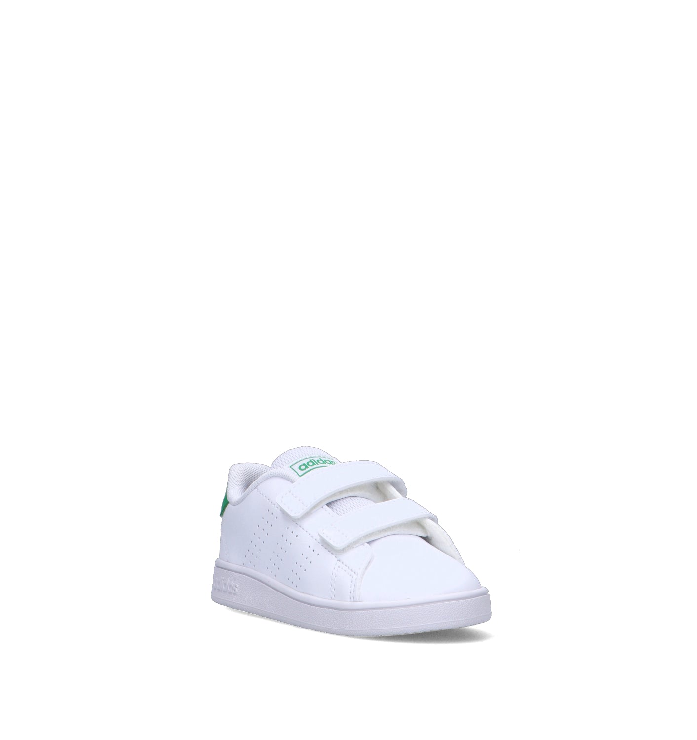 ADIDAS ADVANTAGE CF I Sneaker bimbo bianca/verde