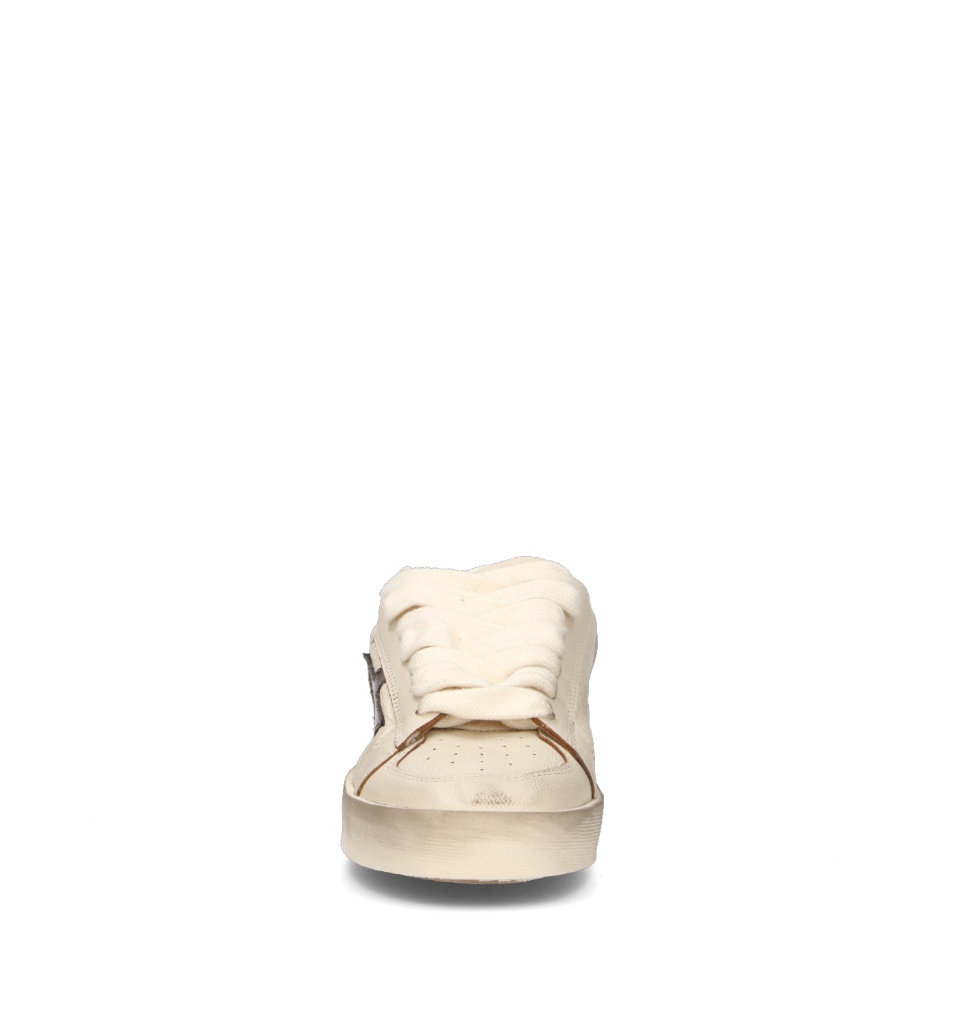GOLDEN GOOSE STARDAN Sneaker donna bianca in pelle