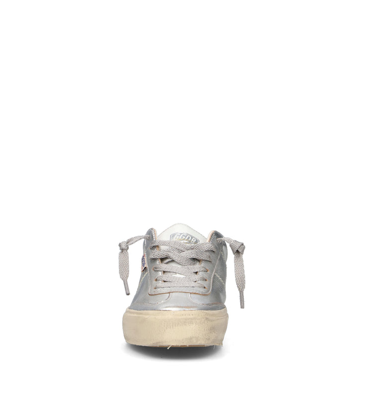 GOLDEN GOOSE SOULSTAR Sneaker donna argento in pelle