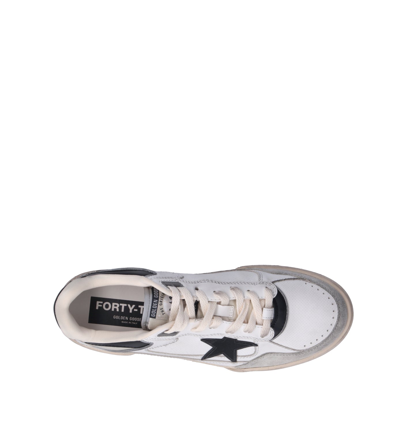 GOLDEN GOOSE FORTY-TWO Sneaker donna bianca/nera