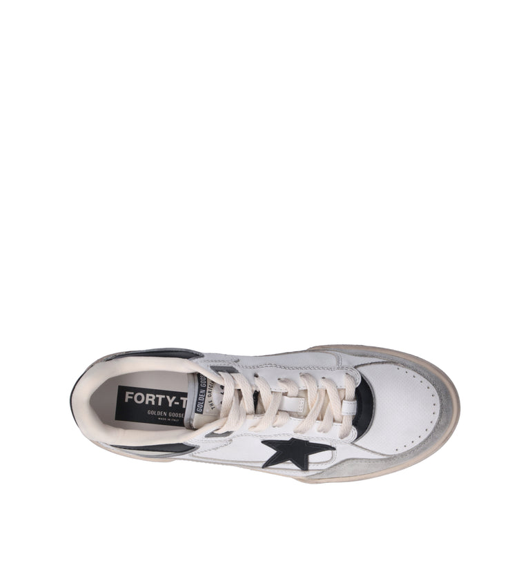 GOLDEN GOOSE FORTY-TWO Sneaker donna bianca/nera