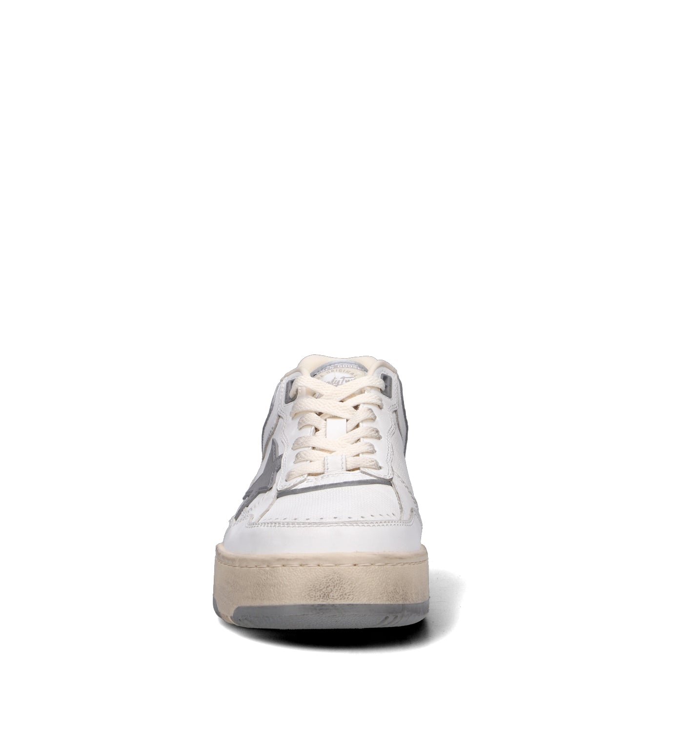 GOLDEN GOOSE FORTY-TWO Sneaker donna bianca/grigia in pelle