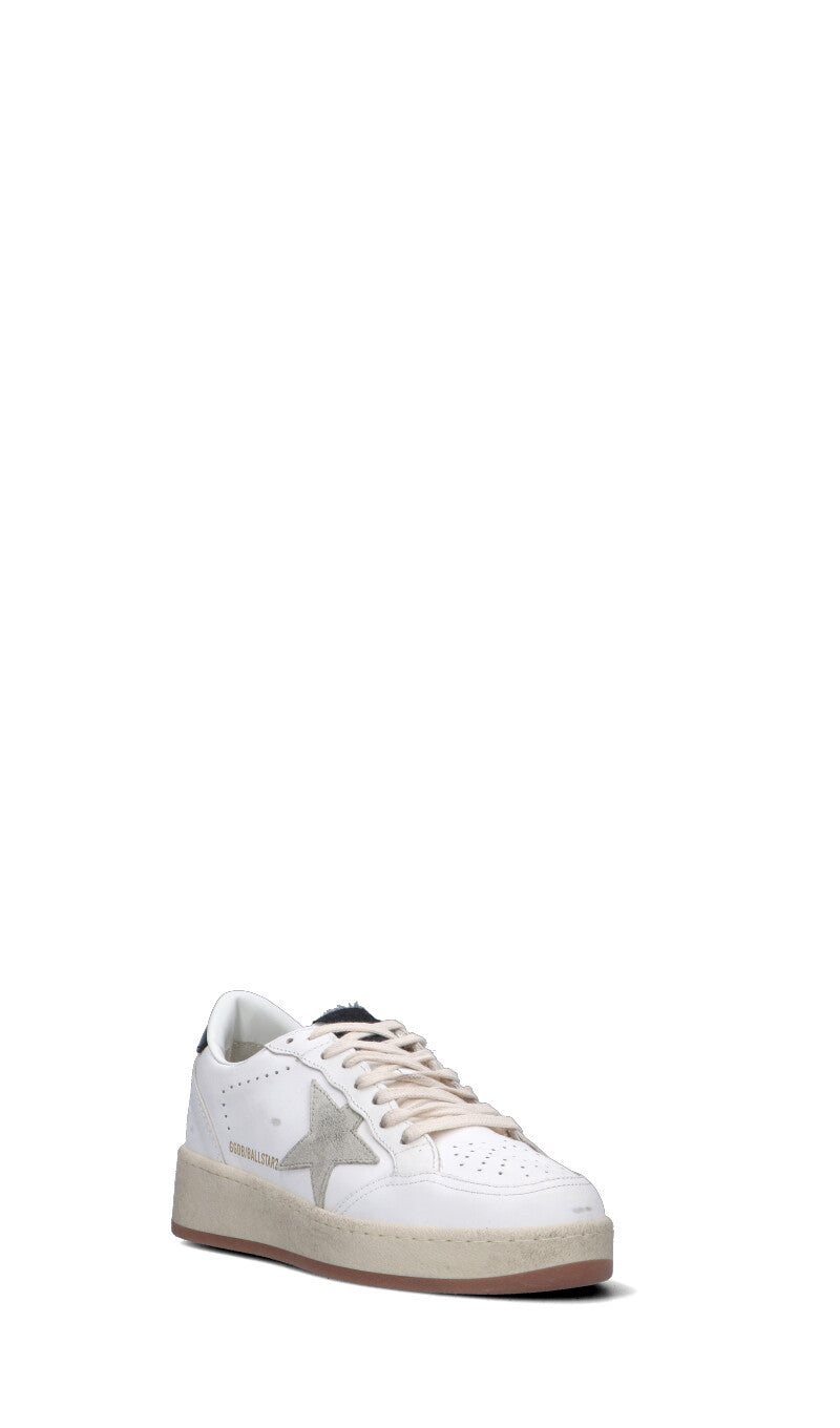 GOLDEN GOOSE - BALLSTAR 2 Sneaker donna bianca/nera in pelle