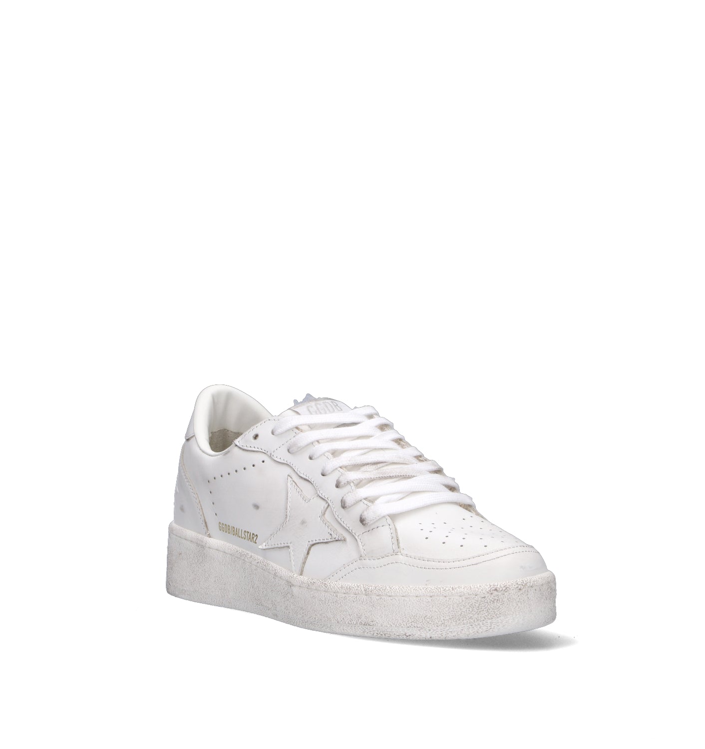 GOLDEN GOOSE BALLSTAR 2 Sneaker donna bianca in pelle