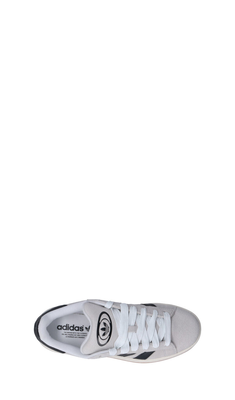 ADIDAS - CAMPUS Sneaker uomo bianca/nera in suede