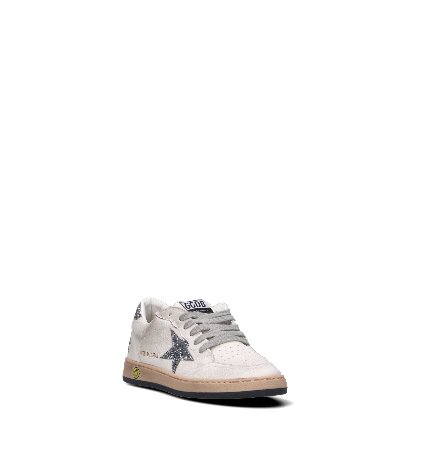 GOLDEN GOOSE BALL STAR NEW Sneaker bimba bianca in pelle