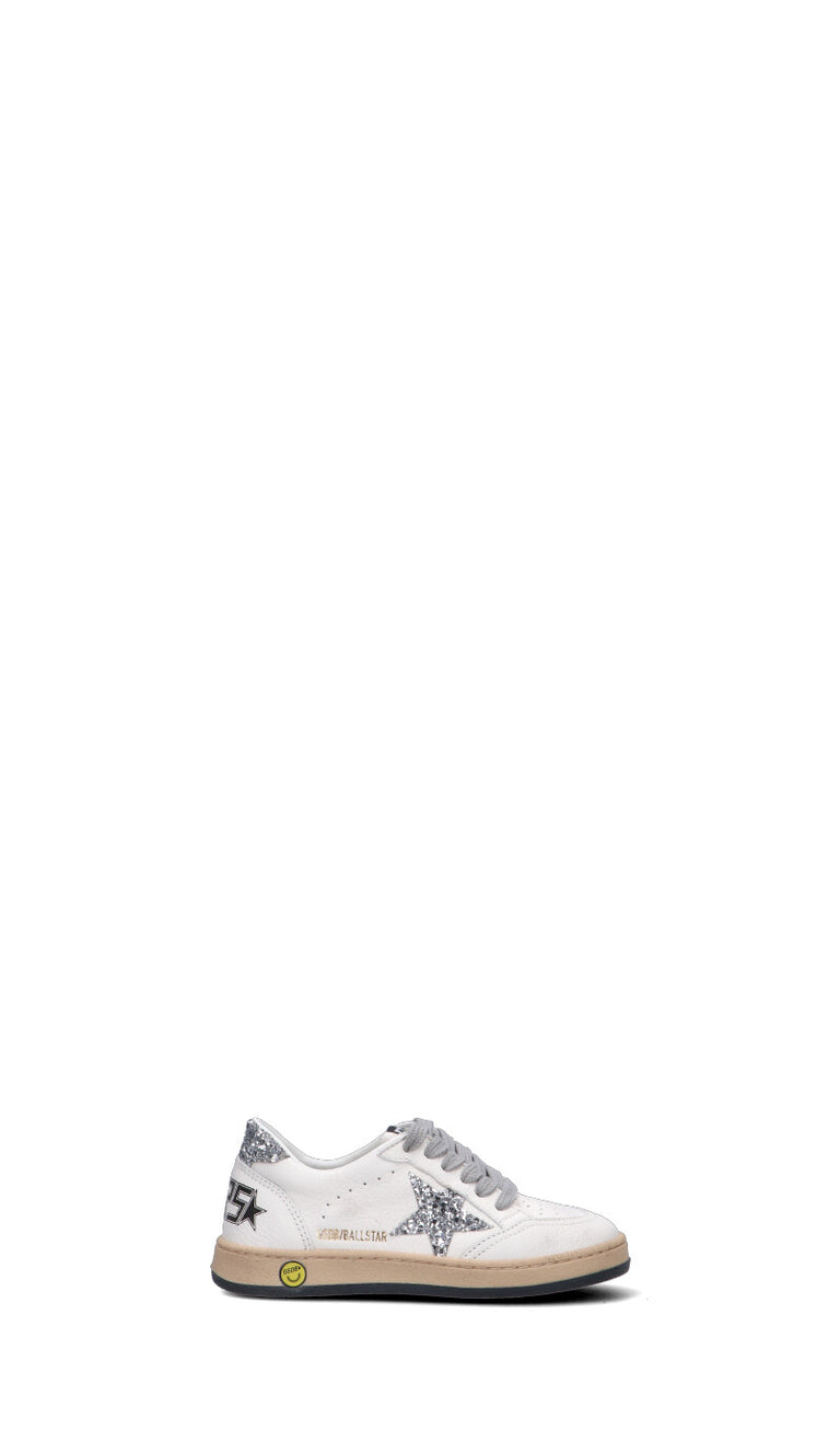 GOLDEN GOOSE BALL STAR NEW Sneaker bimba bianca in pelle