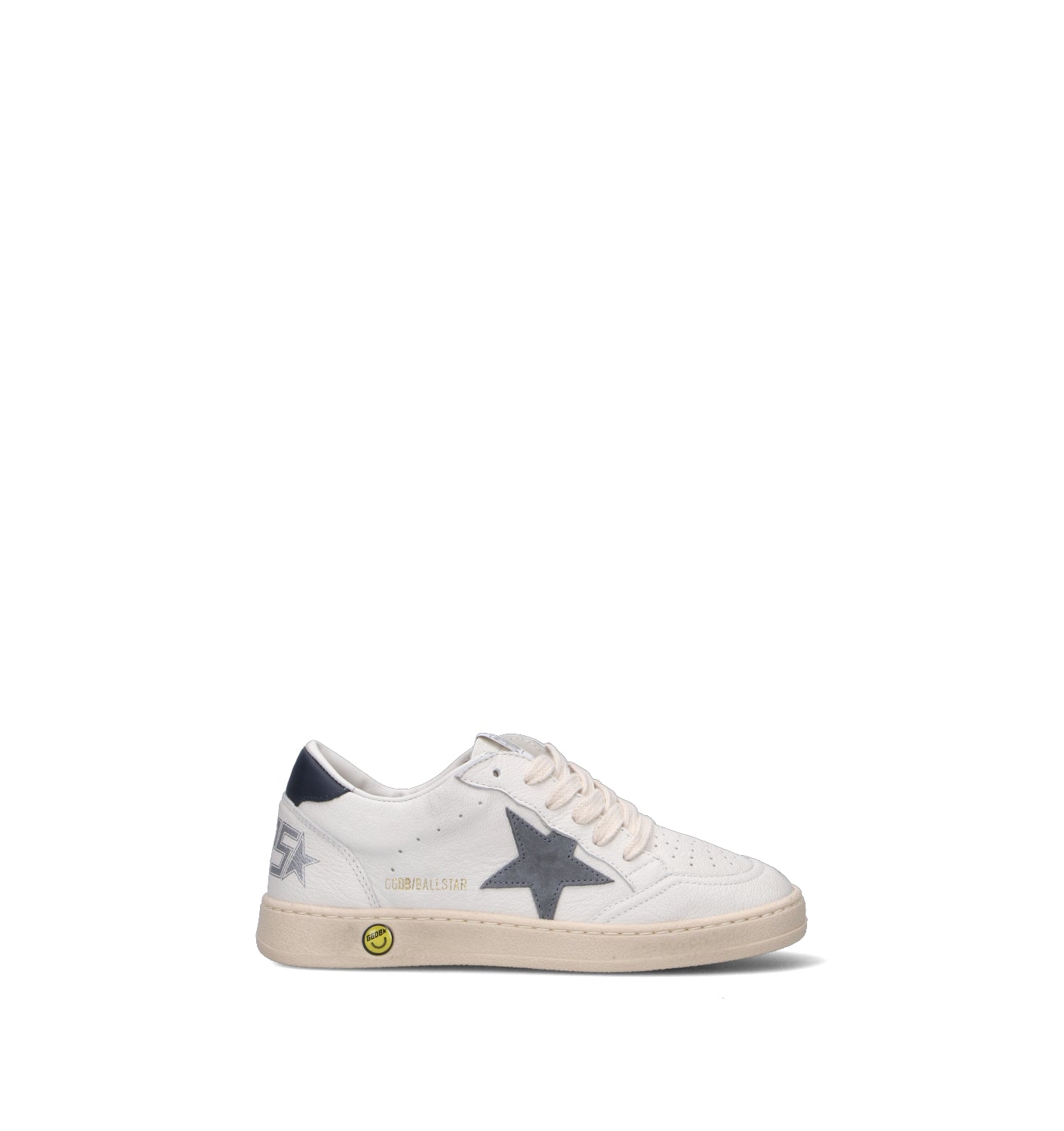 GOLDEN GOOSE BALL STAR NEW Sneaker bimbi bianca in pelle