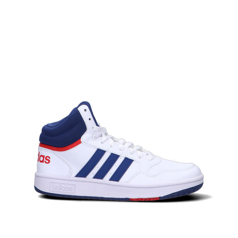 ADIDAS - HOOPS MID 3.0 K Sneaker uomo bianca/blu