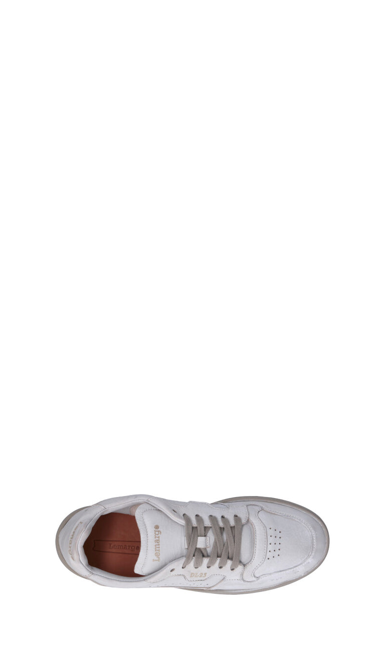 LEMARGO Sneaker uomo bianca in pelle