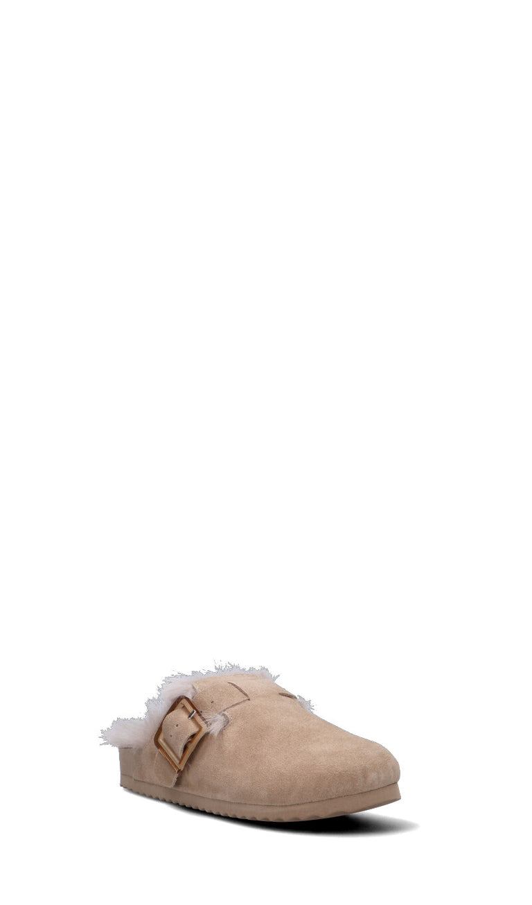 COLORS OF CALIFORNIA Sabot donna beige in suede