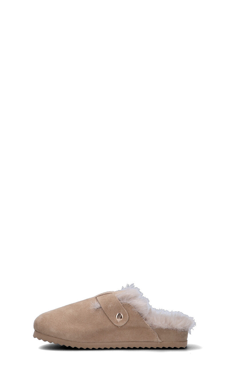 COLORS OF CALIFORNIA Sabot donna beige in suede