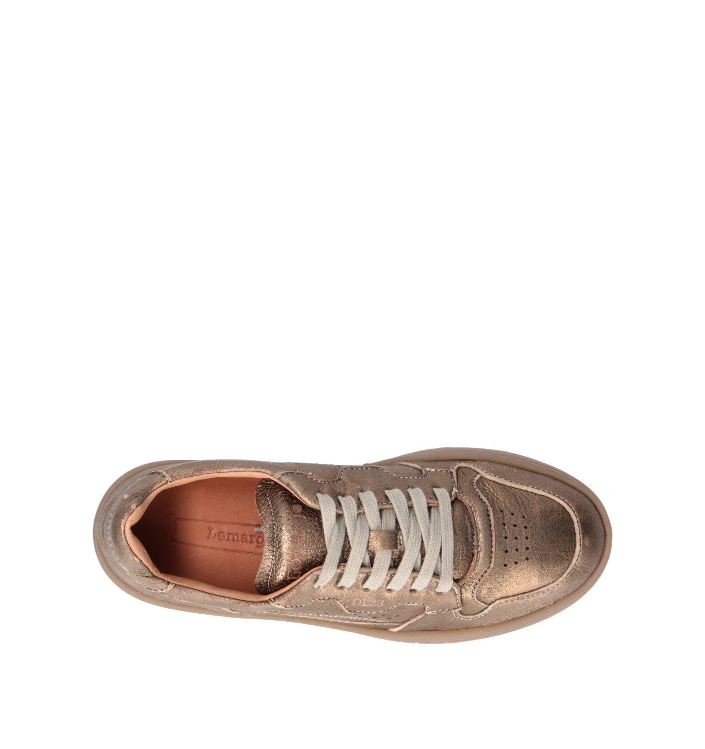 LEMARGO Sneaker donna bronzo in pelle