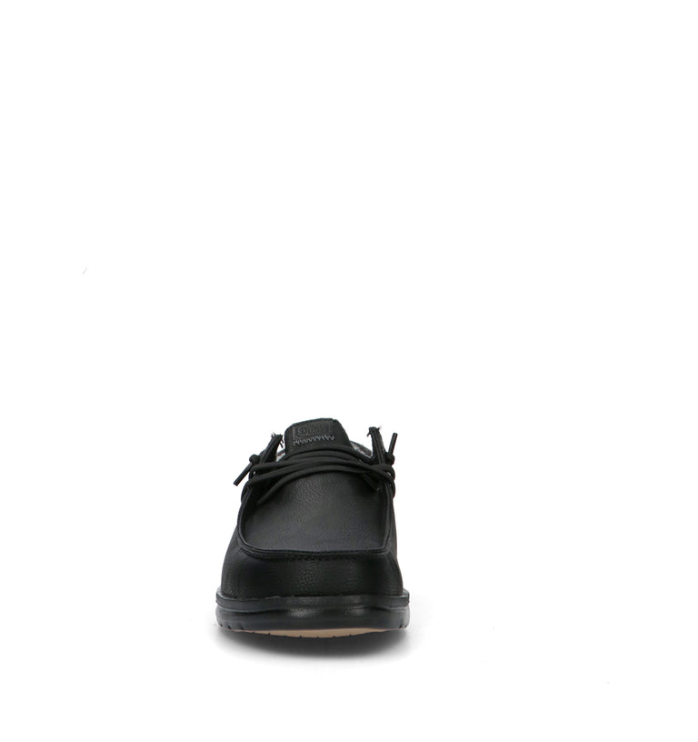 HEY DUDE Mocassino uomo nero in nabuk