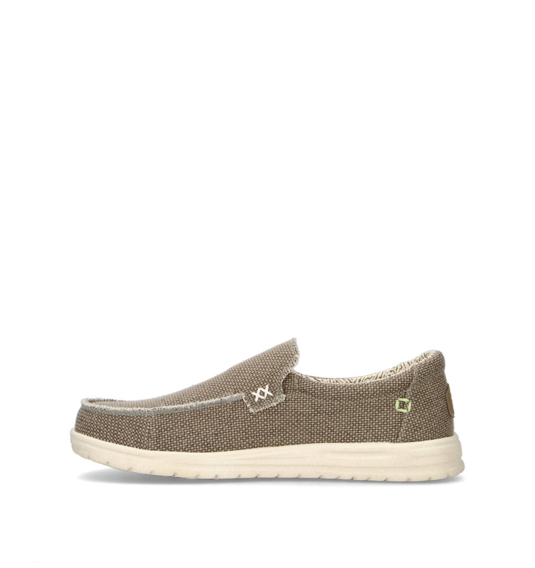 HEY DUDE Mocassino uomo oliva