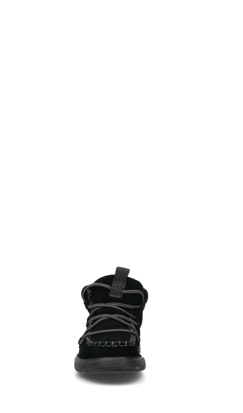 HEY DUDE Polacco donna nero in suede