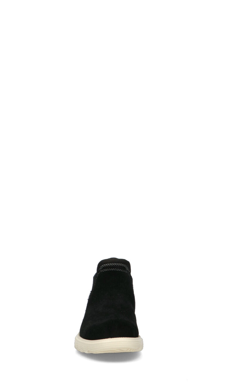 HEY DUDE Beatles donna nero in suede