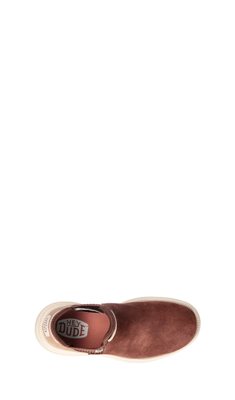 HEY DUDE Beatles donna marrone in suede