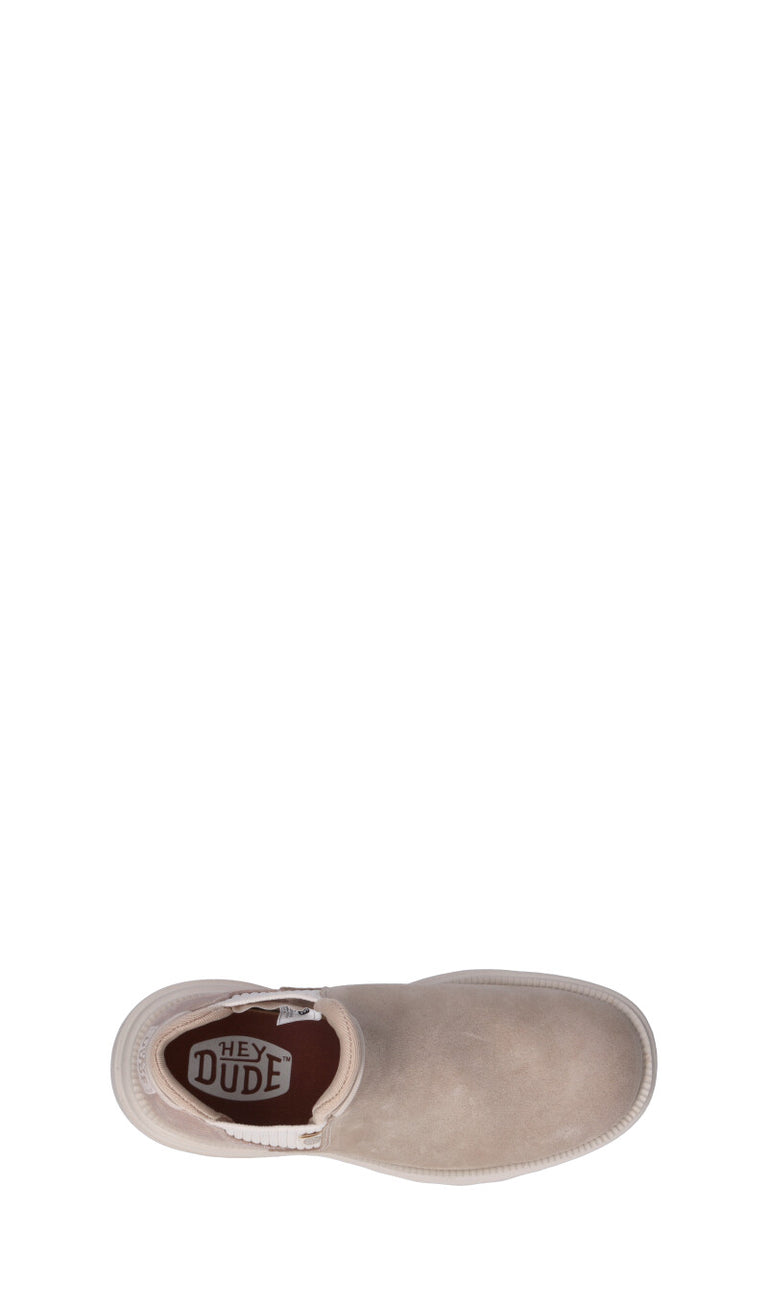 HEY DUDE Beatles donna sabbia in suede