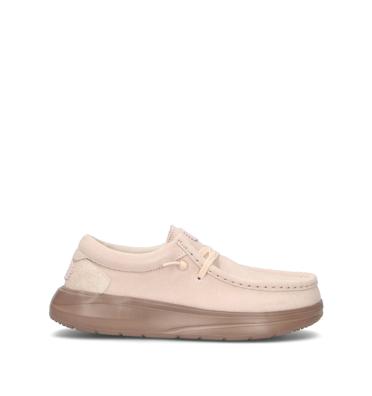 HEY DUDE Mocassino donna cipria in suede