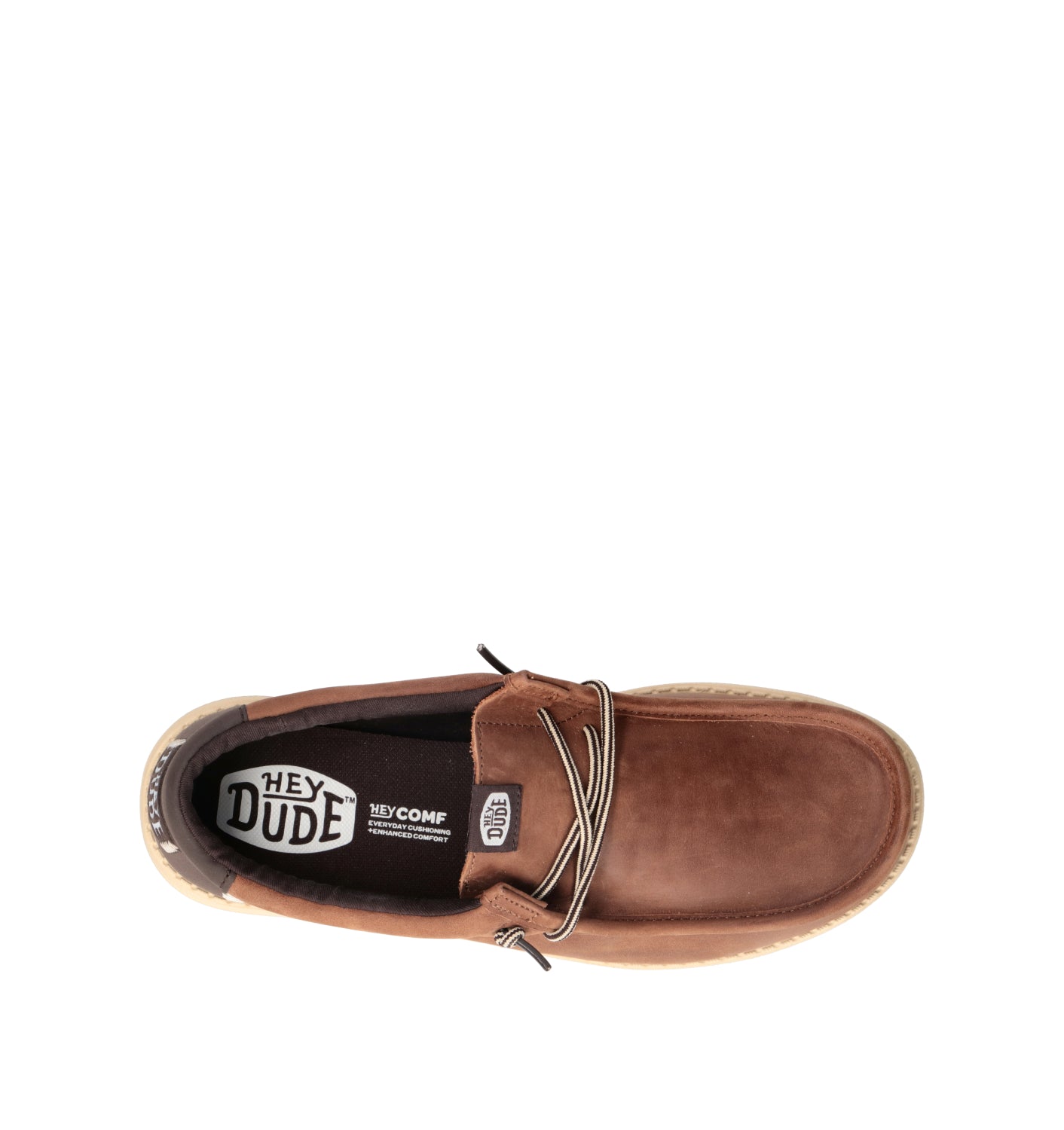 HEY DUDE Mocassino uomo marrone