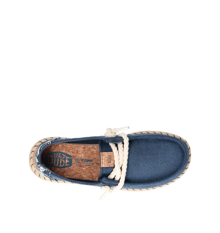 HEY DUDE Mocassino donna blu