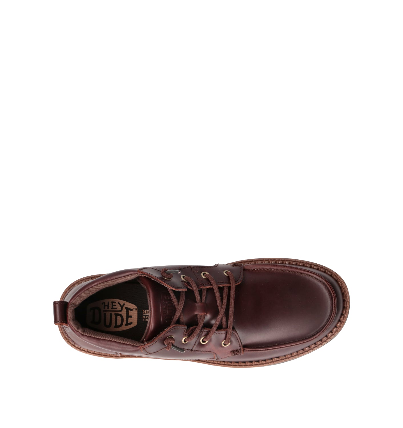 HEY DUDE Polacco uomo marrone in pelle