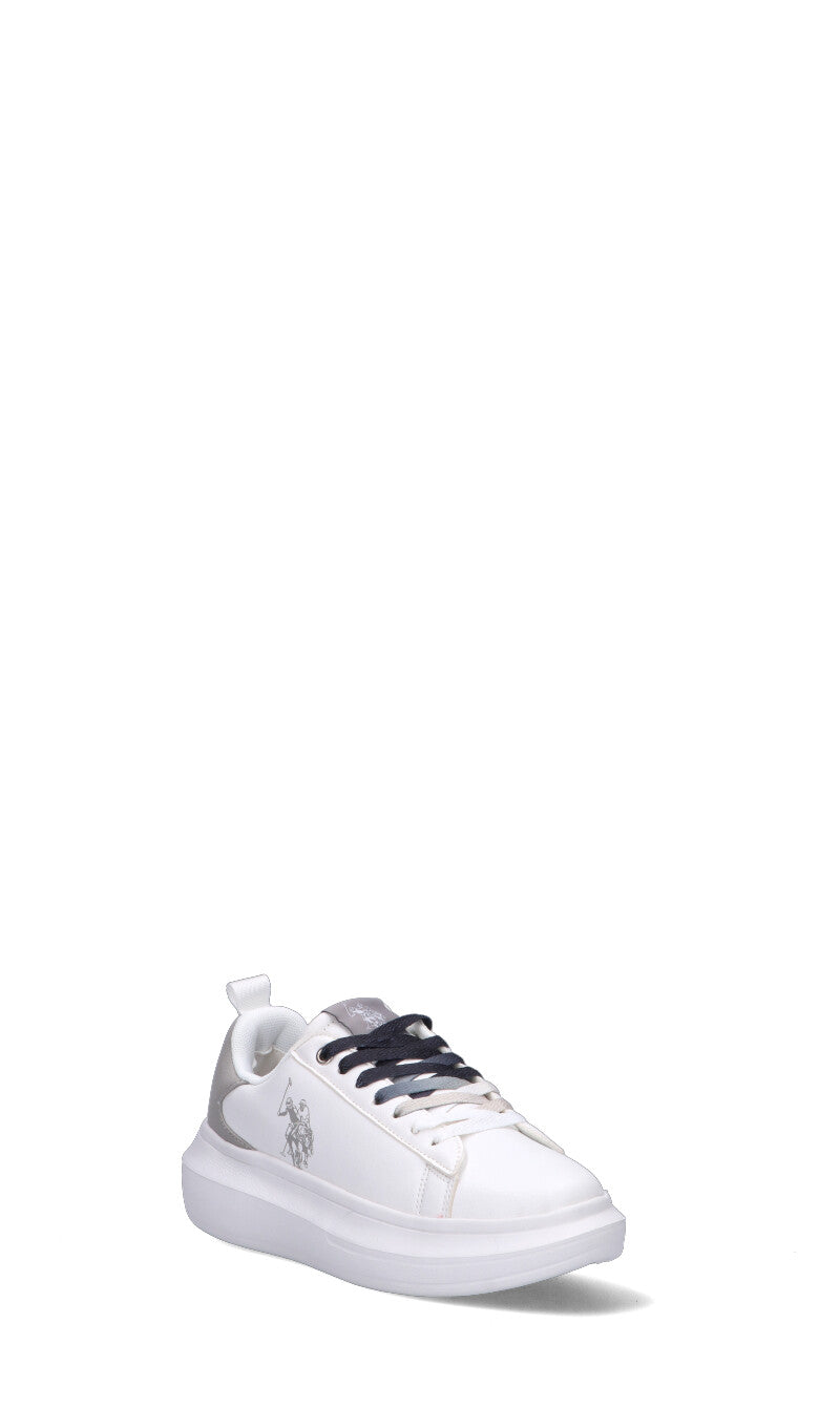 U.S. POLO ASSN. Sneaker donna bianca/argento