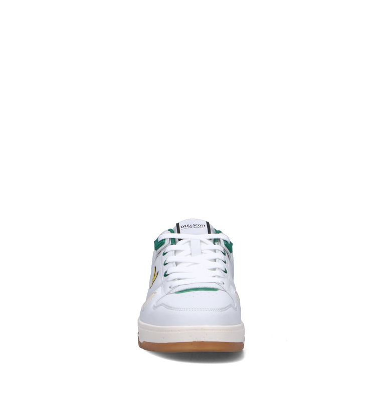 LYLE & SCOTT Sneaker uomo bianca/verde