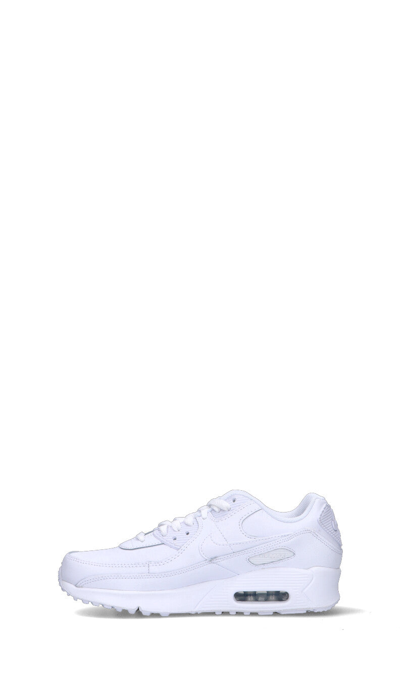 NIKE - AIR MAX 90 (GS) Sneaker ragazzo bianca in pelle