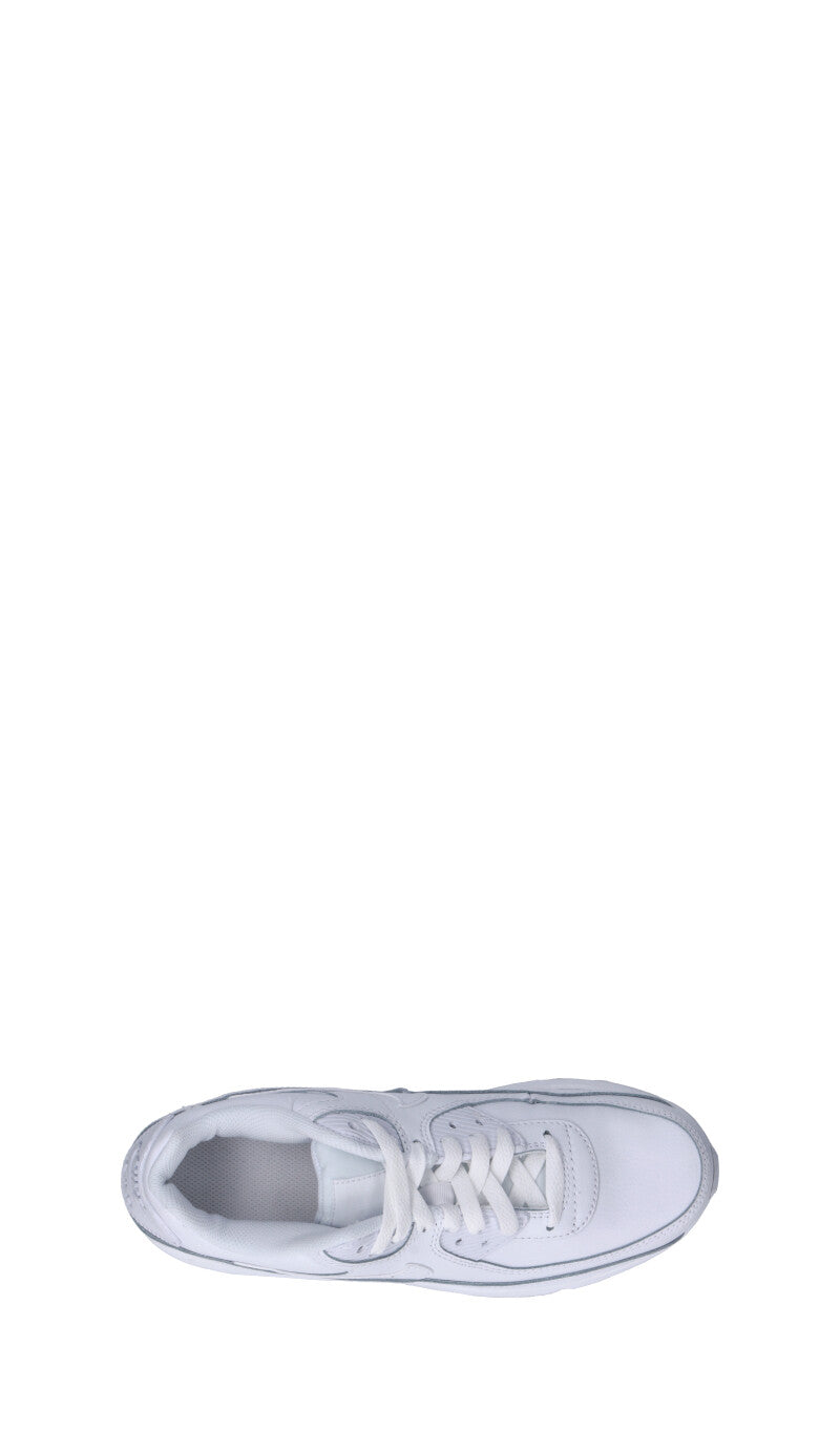 NIKE - AIR MAX 90 (GS) Sneaker ragazzo bianca in pelle