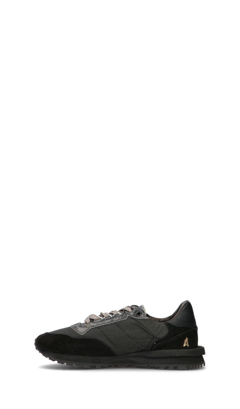 HIDNANDER Sneaker uomo nera in suede